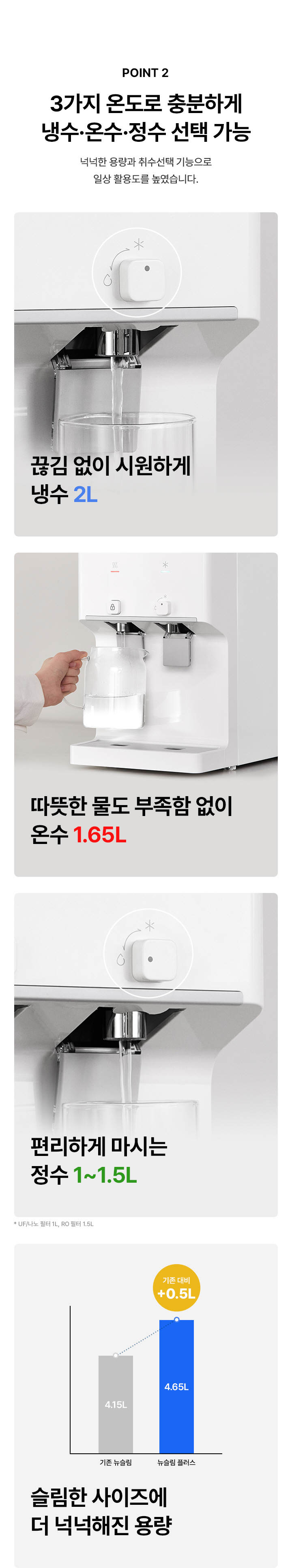 SK매직 WPU-TDC104 뉴슬림 플러스 정수기 상세이미지 5
