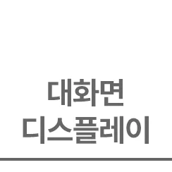대화면 디스플레이